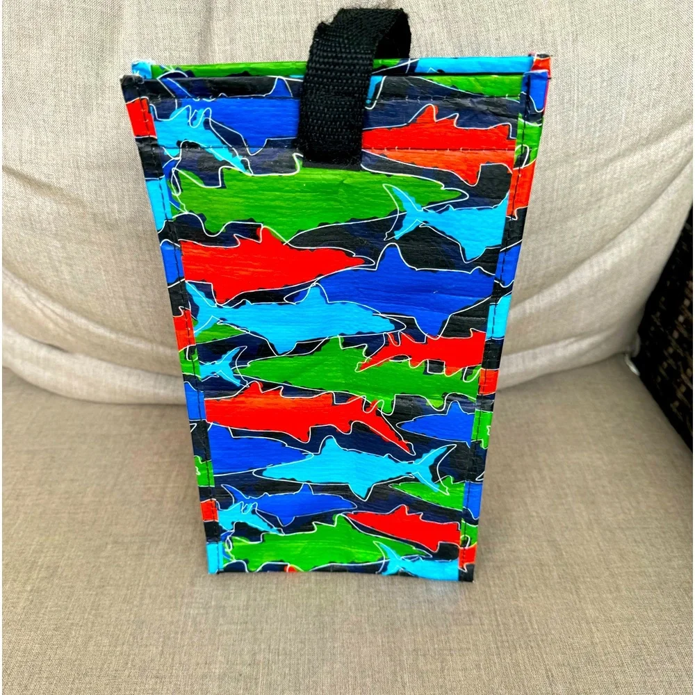 Mixed Bag, Insulated Lunch Bag, Shark Design